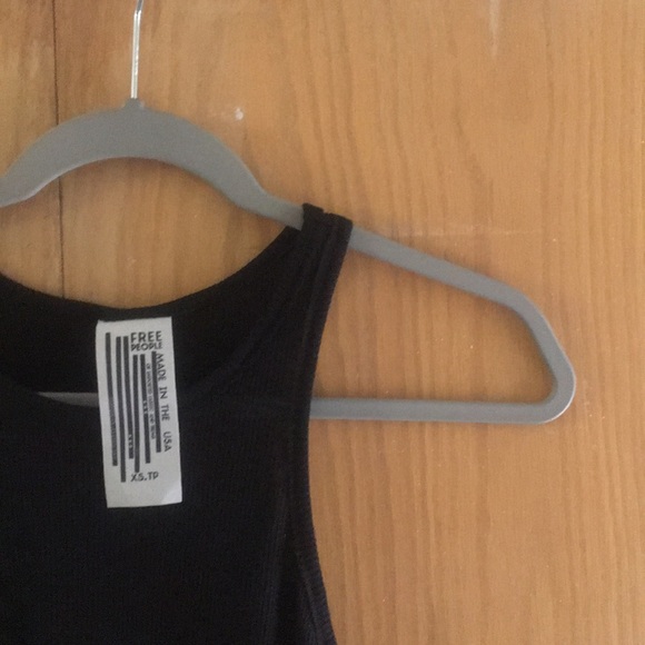 Free People Dark Grey Tank xs - Picture 2 of 2